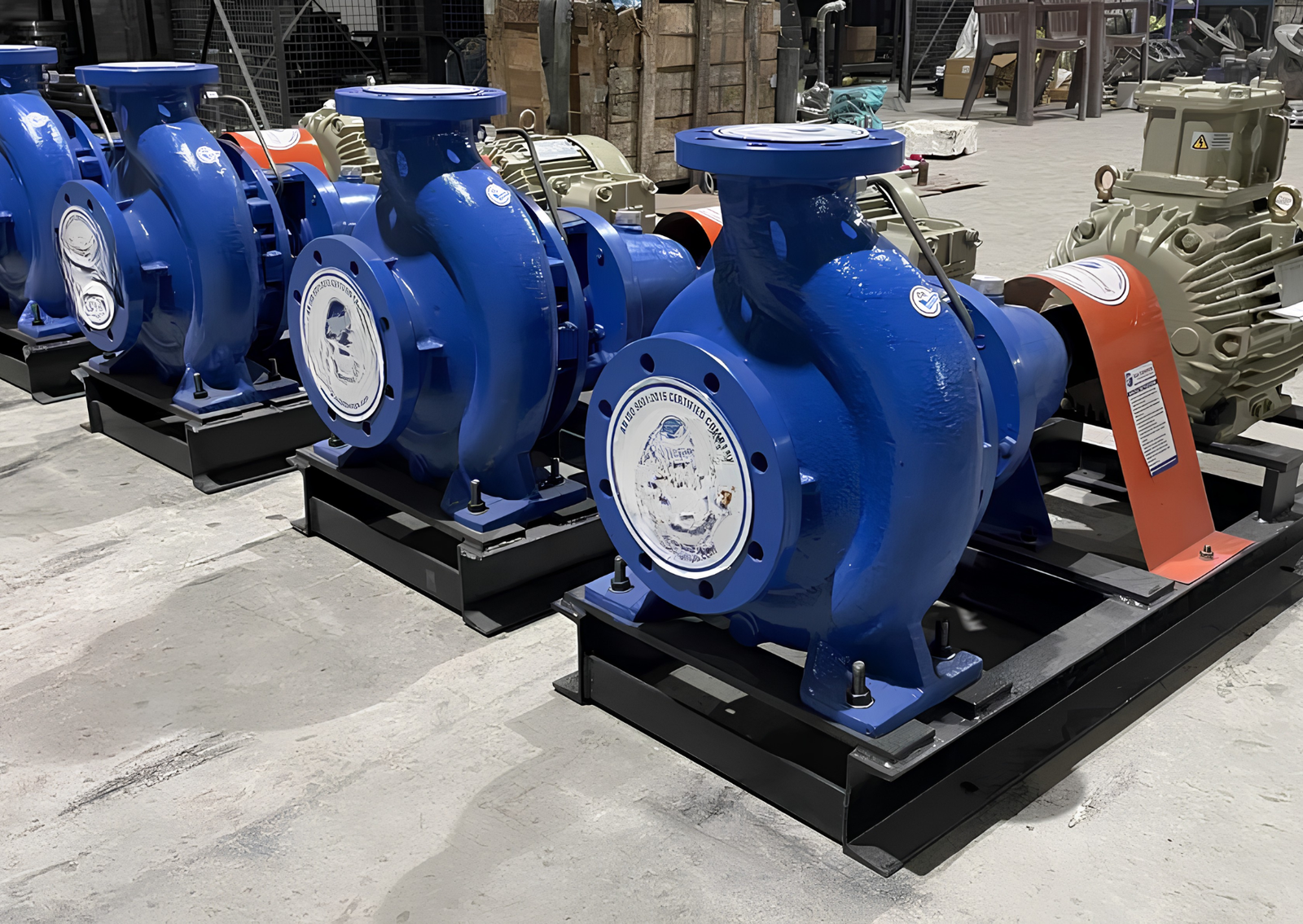 Right-sized pumpset retrofit and IE3 motor upgrade